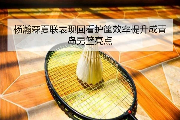 杨瀚森夏联表现回看护筐效率提升成青岛男篮亮点